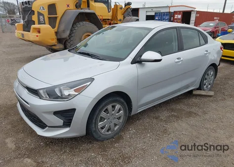 2022 Kia Rio Lx from USA, damaged, VIN 3KPA24AD2NE437889